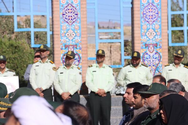 آئین عطرافشانی مزار شهدا، همزمان با هفته نیروی انتظامی