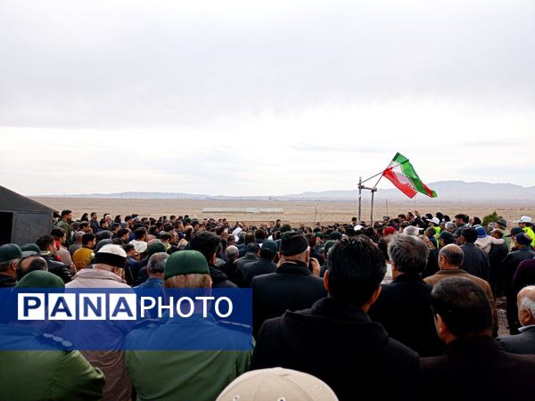 تشییع با شکوه شهید جوادحسن زاده شهید مرزبانی فراجا