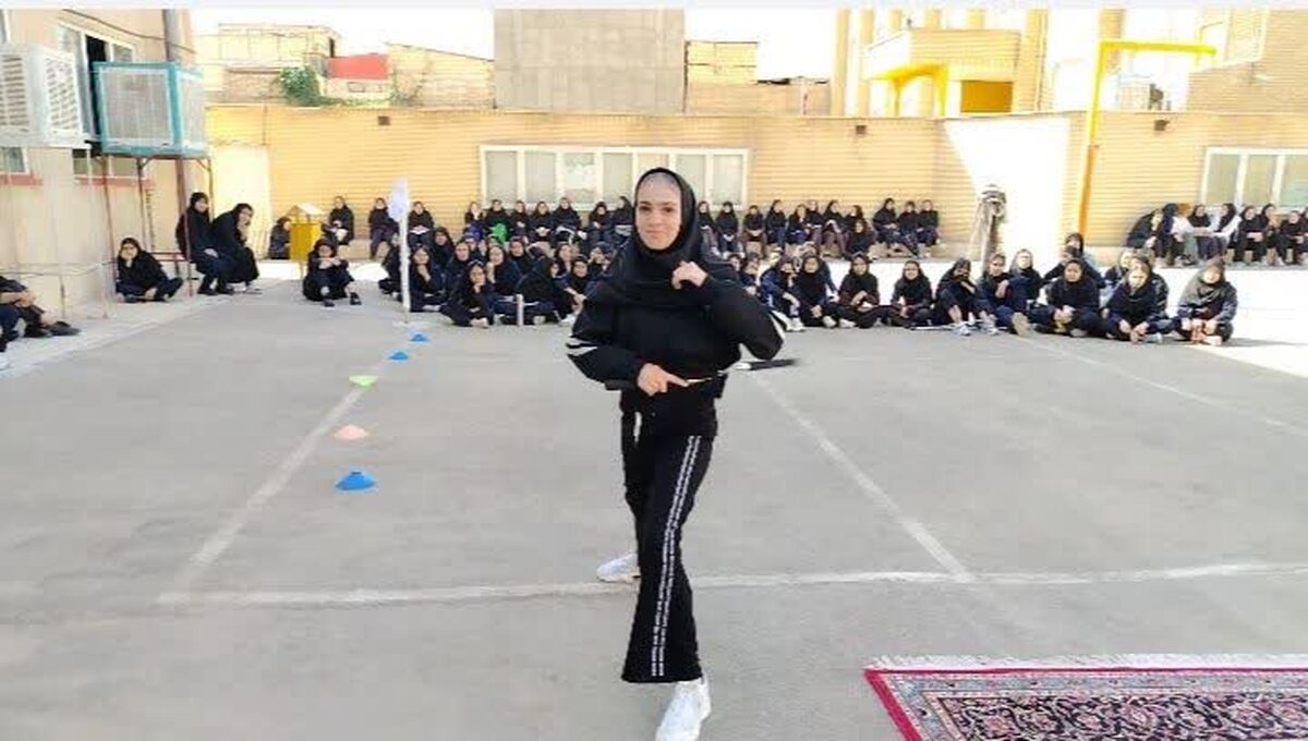 برگزاری المپیاد ورزشی در دبیرستان حضرت مریم(س) قم