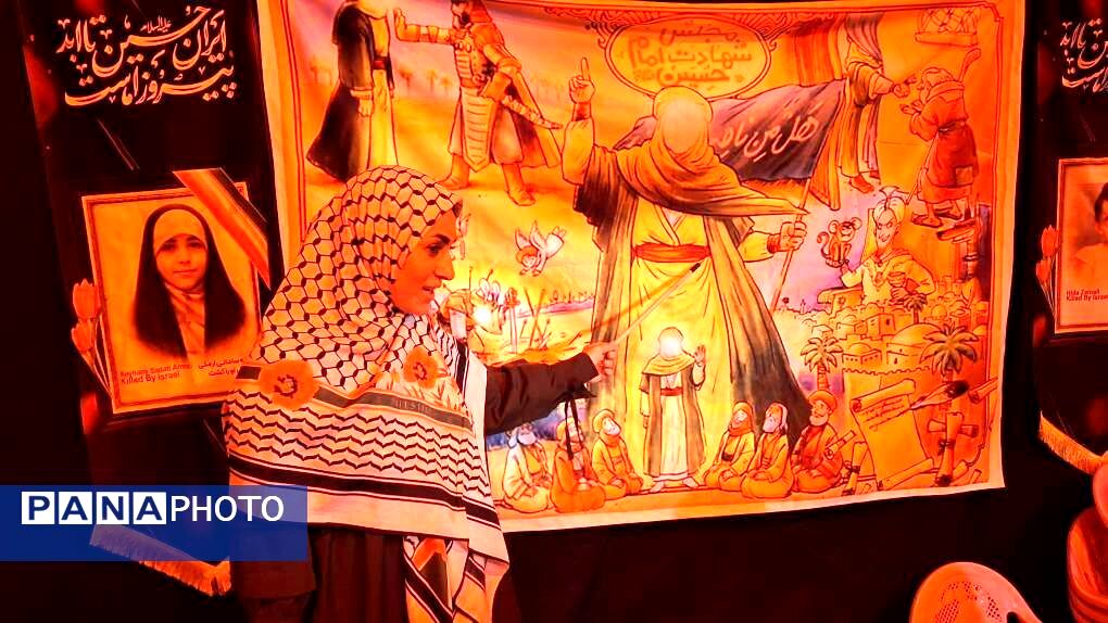 فرهنگیان با افتخار در مسیر امام حسین(ع) خدمت می‌کنند