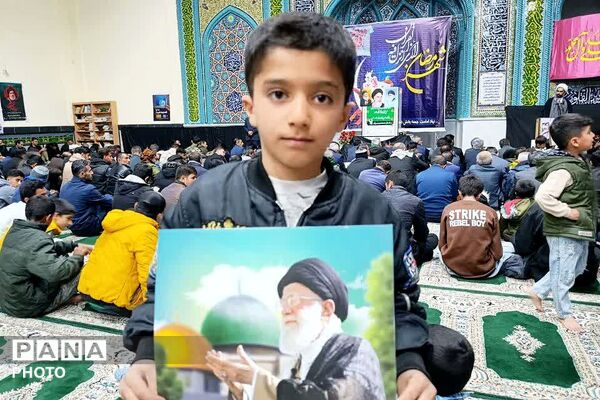 مراسم سوگواری شهادت رهبر معظم انقلاب اسلامی آیت الله امام خامنه‌ای (ره) در دیشموک