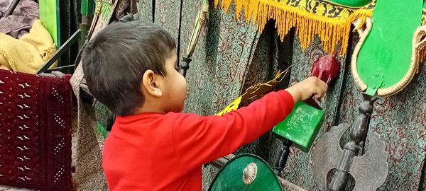 عشق کودکانه به مولا علی (ع)