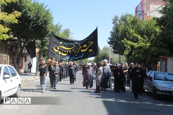 جاماندگان اربعین در ملکان؛ هم‌قدمی با کاروان عشق حسینی