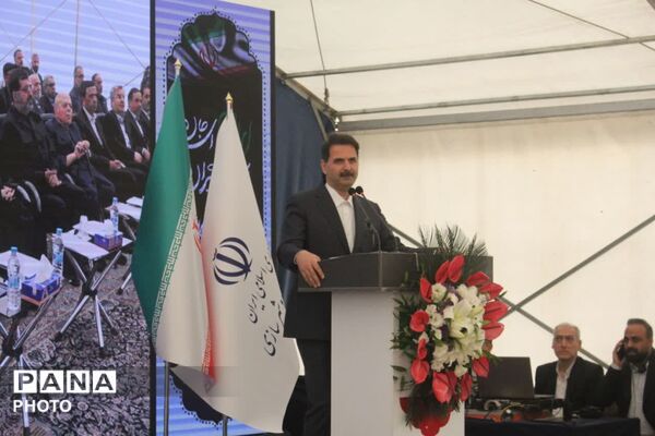 افتتاح ۱۲ کیلومتر از آزادراه کمربندی غربی قم با حضور وزیر راه و شهرسازی