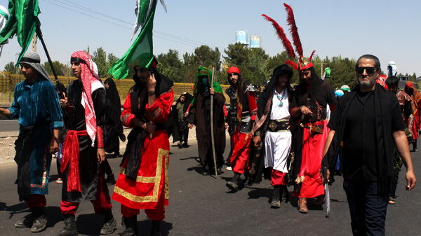 برپایی  موکب سازمان دانش‌آموزی در کرمان