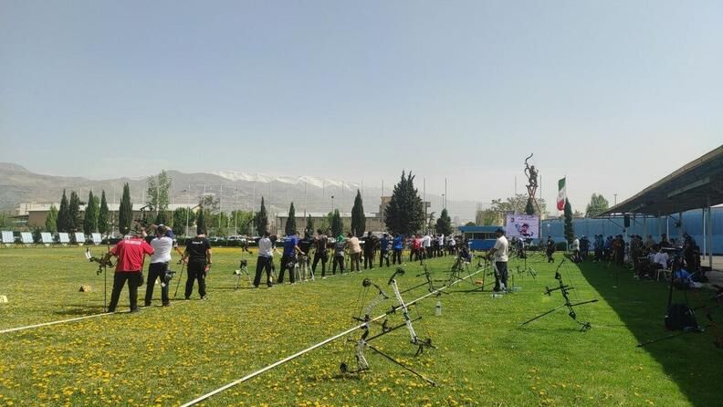 کمانداران ایران  در اردوی کامپوند به خط شدند