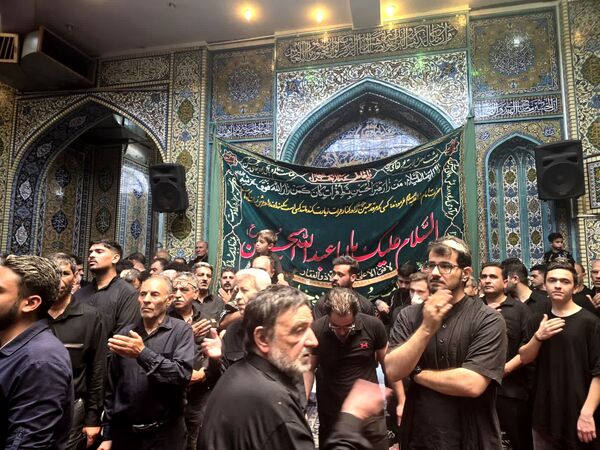 مراسم عاشورای حسینی در انگورستان ملک اصفهان