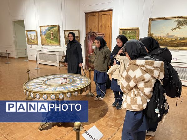 دانش‌آموزان دبیرستان فرزانگان استعداد درخشان ملارد در سفر به دل تاریخ