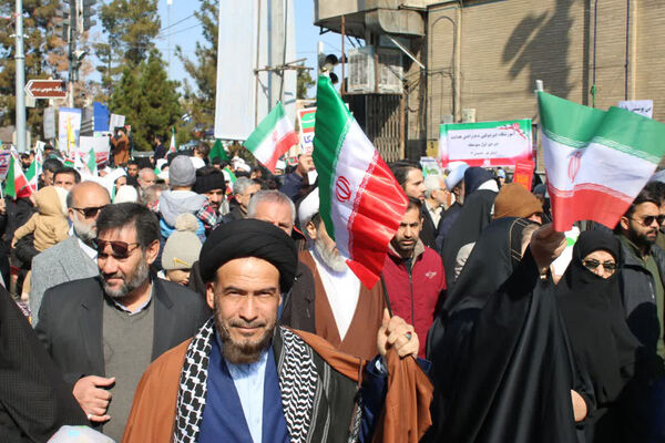 راهپیمایی 22 بهمن در قم -3 