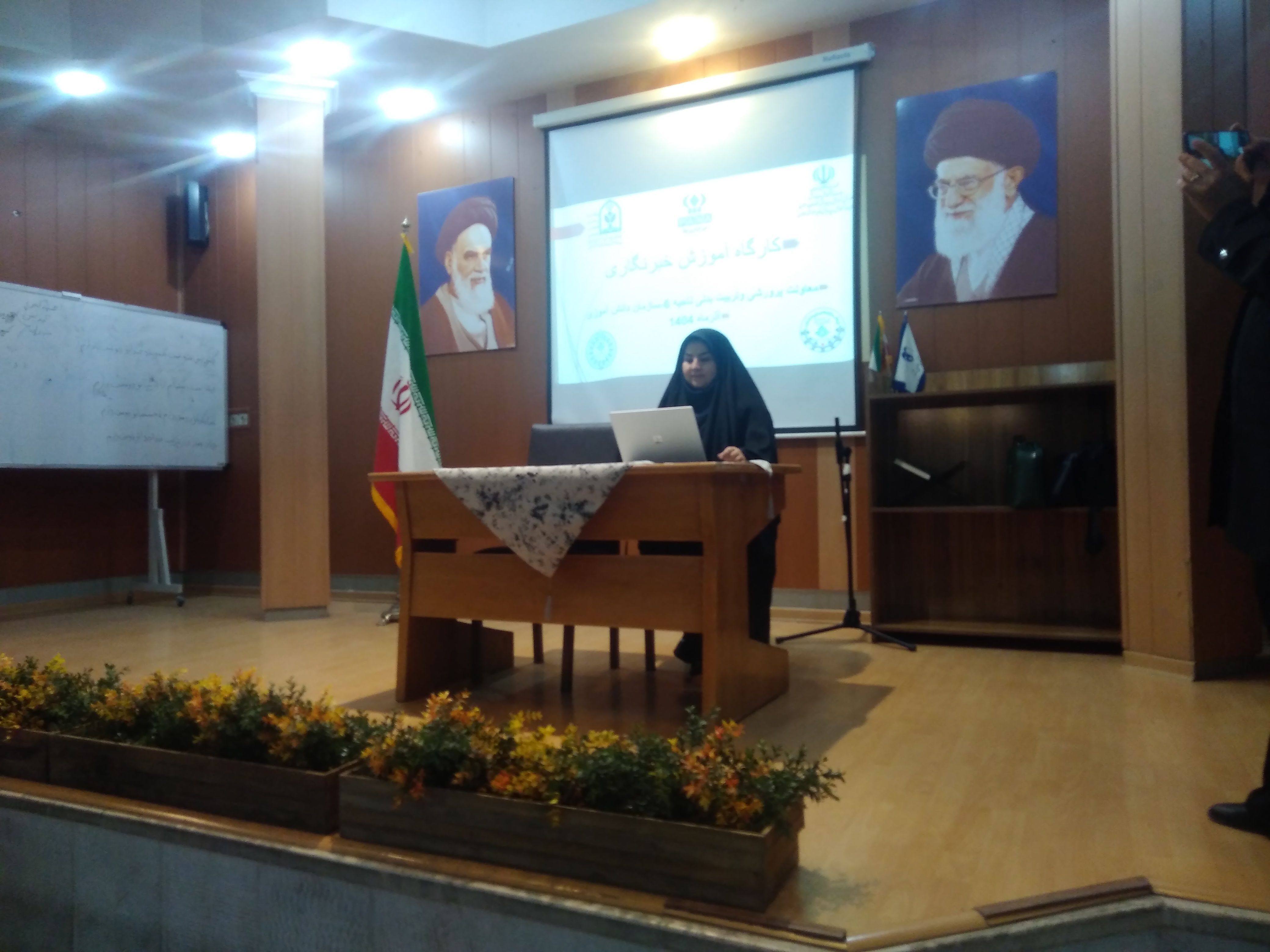پکارگاه آموزشی ویژه خبرنگاران پانا در دبیرستان آرمینه مصلی نژاد ناحیه ۶ 