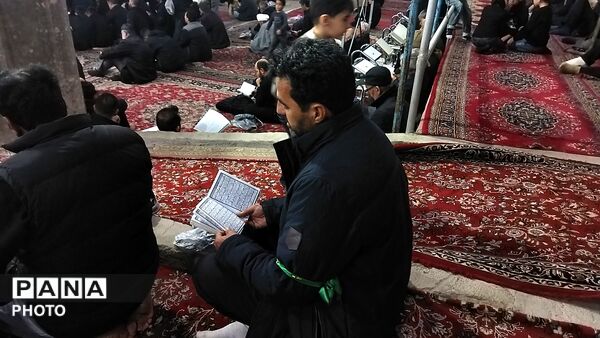 مراسم شب ۲۳ ماه رمضان در مسجد جامع نیشابور 