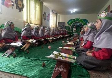 جشن قرآن در دبستان نیایش؛ آغاز مسیری روشن با کلام خدا