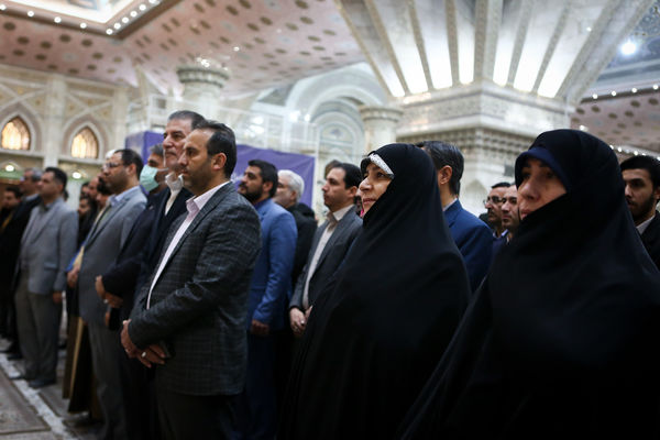 مراسم تجدید میثاق شورای معاونان آموزش و پرورش با آرمان‌های امام راحل (ره)