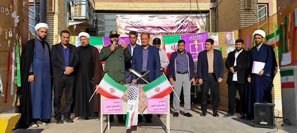 اعزام ۷۶ دانش‌آموز دختر فاریابی به مناطق عملیاتی جنوب کشور