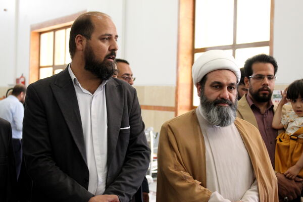 استقبال از خادمین رضوی در یزد
