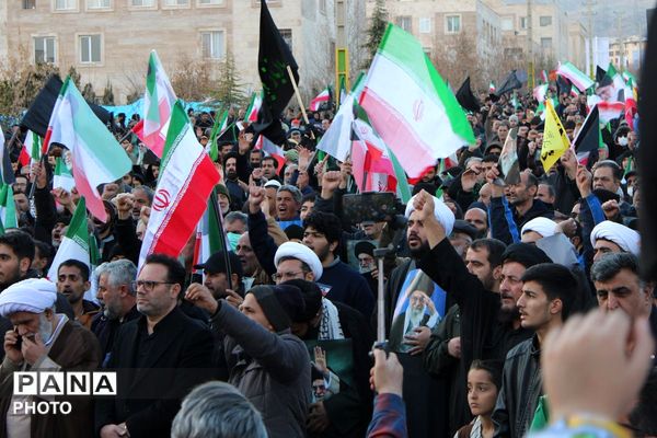 اجتماع خونخواهان و منتقمین شهادت حضرت آیت الله الامام شهید سید علی خامنه ای در پردیس