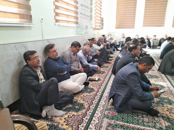مراسم سالروز ارتحال حضرت امام خمینی رحمت الله علیه در اداره کل آموزش و پرورش استان بوشهر