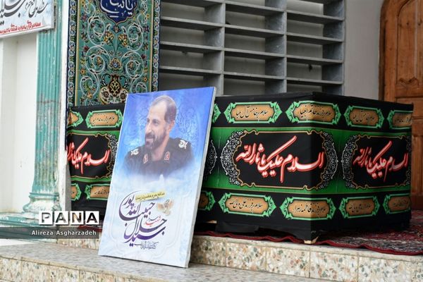 مراسم استقبال از شهید مدافع حرم سید جلال حبیب‌اله‌پور در بابلسر