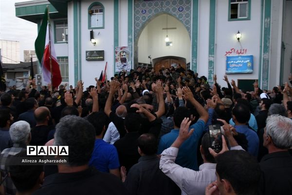 مراسم استقبال از شهید مدافع حرم سید جلال حبیب‌اله‌پور در بابلسر