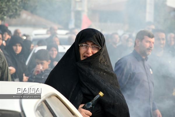مراسم استقبال از شهید مدافع حرم سید جلال حبیب‌اله‌پور در بابلسر