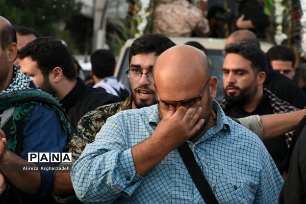 مراسم استقبال از شهید مدافع حرم سید جلال حبیب‌اله‌پور در بابلسر