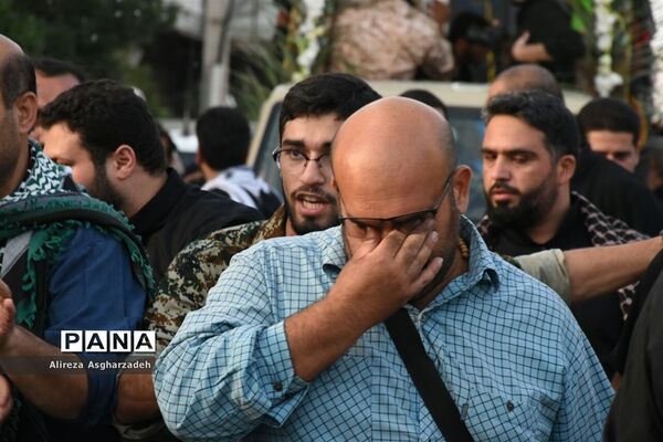 مراسم استقبال از شهید مدافع حرم سید جلال حبیب‌اله‌پور در بابلسر
