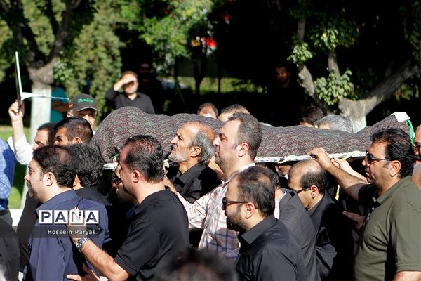 مراسم تشییع پیکر مرحوم «حسین عرفانی »