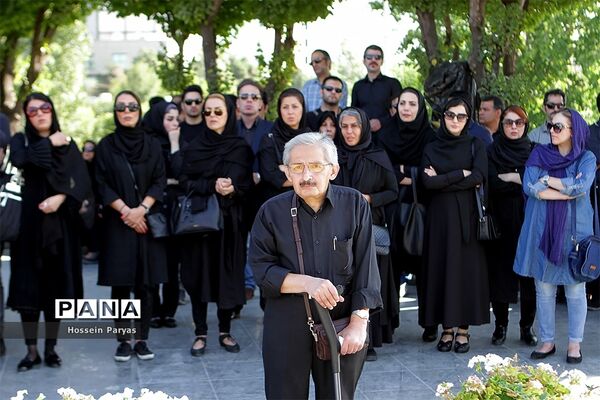 مراسم تشییع پیکر مرحوم «حسین عرفانی »