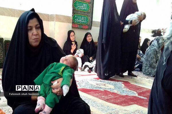 برگزاری مراسم  شیرخوارگان حسینی در شهرستان فیروزکوه