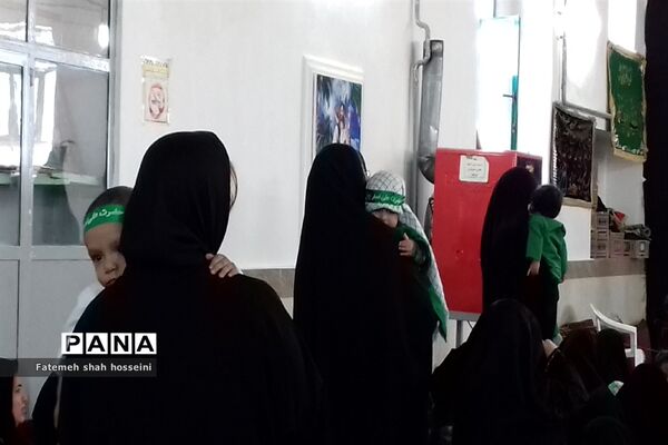 برگزاری مراسم  شیرخوارگان حسینی در شهرستان فیروزکوه