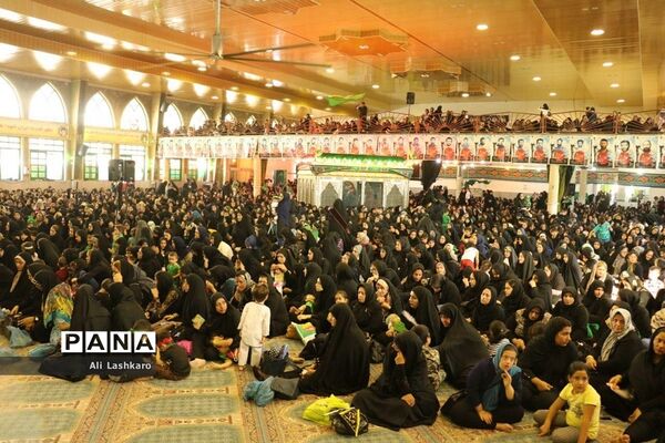 همایش شیرخوارگان حسینی در حسینیه ثارالله قائم شهر