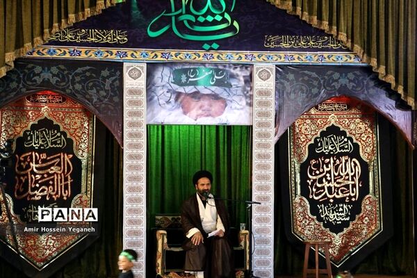 مراسم شیر خوارگان حسینی در جزیره کیش