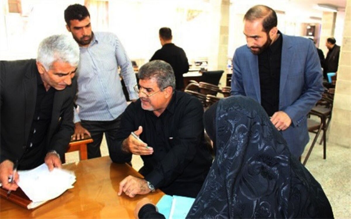 دیدار مردمی مدیر کل آموزش و پرورش شهرستان‌های استان تهران با مردم