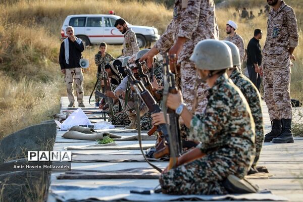 رزمایش اقتدار عاشورایی بسیجیان آذربایجان غربی