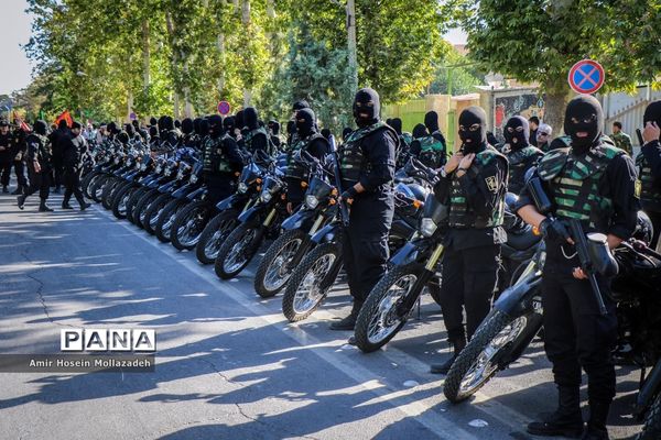 رزمایش اقتدار عاشورایی بسیجیان آذربایجان غربی