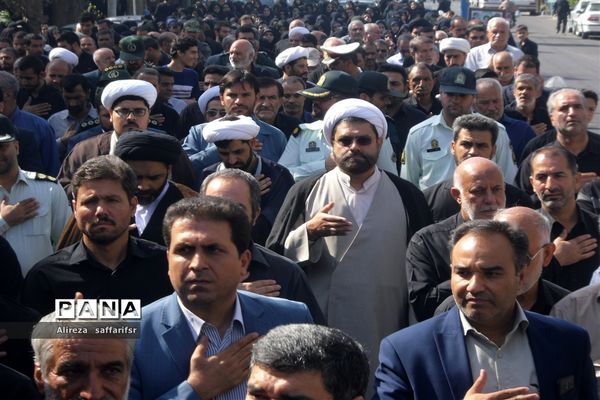 سوگواره «احلی‌من‌العسل» همراه با تشییع پیکر شهید گمنام در اردستان