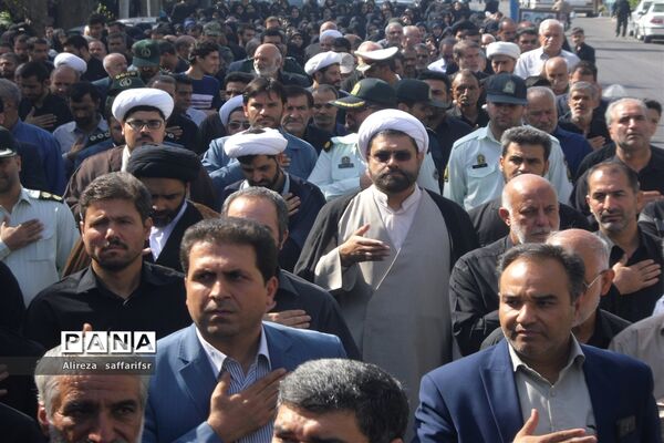 سوگواره «احلی‌من‌العسل» همراه با تشییع پیکر شهید گمنام در اردستان