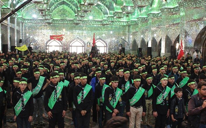 برگزاری «سوگواره احل من العسل»  در شیراز
