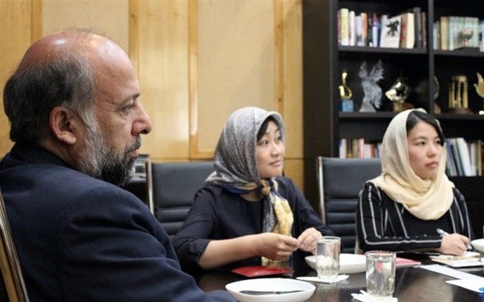 دیدار رئیس سازمان سینمایی با مدیر جشنواره فیلم شانگ‌های