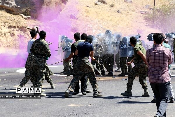 رزمایش اقتدار عاشورایی بسیج شهرستان تویسرکان