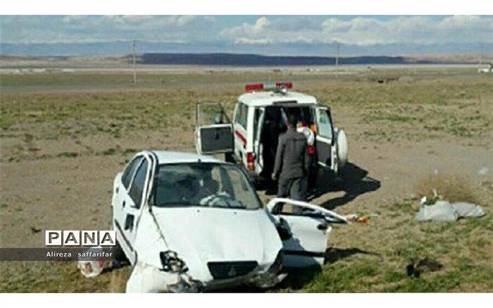 واژگونی خودرو در اردستان 5 کشته و زخمی به جا گذاشت