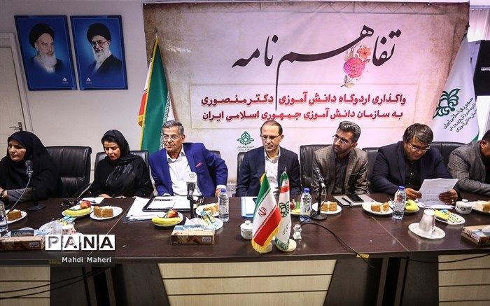 اردوگاه دکتر منصوری سمنان به سازمان دانش‌آموزی واگذار شد