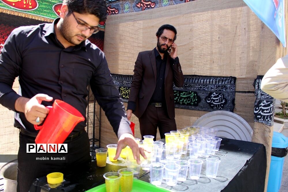 ایستگاه صلواتی دانش‌آموزان پیشتاز سیستان و بلوچستان