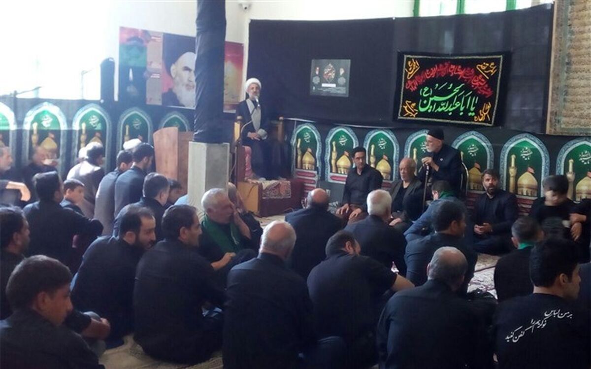 مراسم هفتمین روز از ماه محرم در روستای کرمجگان با حضور مسئولان کشوری و استانی برگزار شد