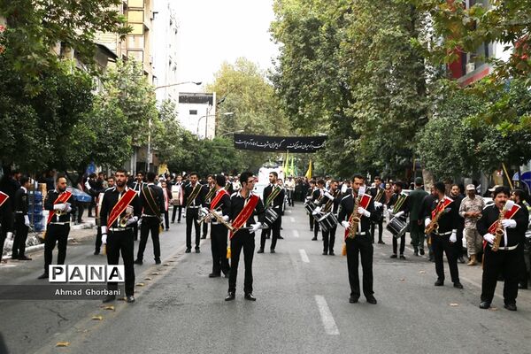 تشییع شهدای گمنام در ساری