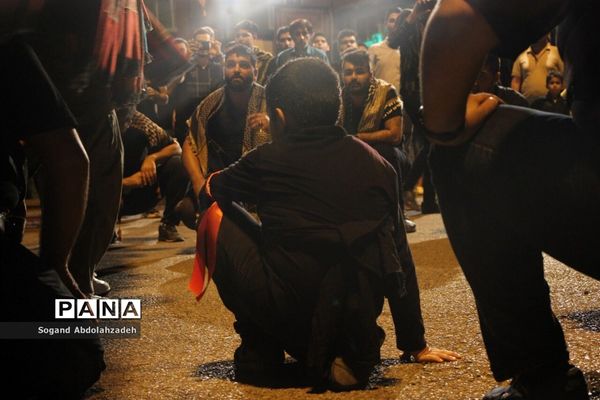 عزاداری شب هفتم ماه محرم در امام‌زاده یحیی ساری