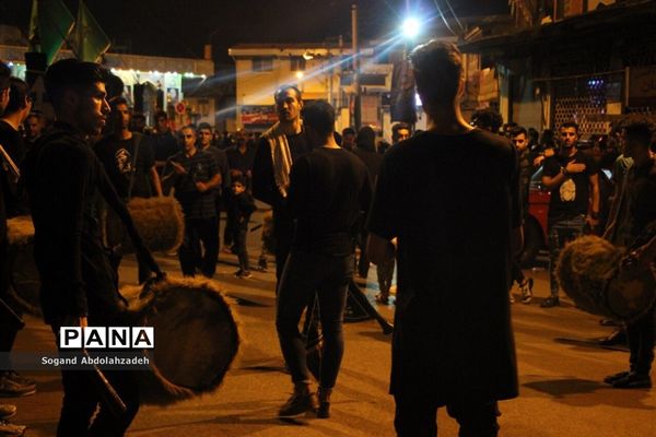 عزاداری شب هفتم ماه محرم در امام‌زاده یحیی ساری