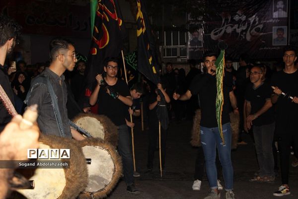 عزاداری شب هفتم ماه محرم در امام‌زاده یحیی ساری