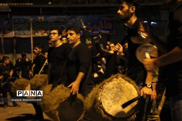 عزاداری شب هفتم ماه محرم در امام‌زاده یحیی ساری