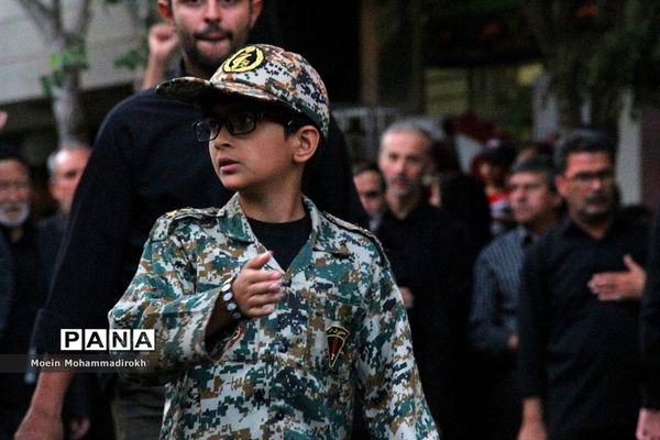 تشییع پیکر مطهر 9 شهید گمنام دفاع مقدس و 2 شهید مدافع حرم